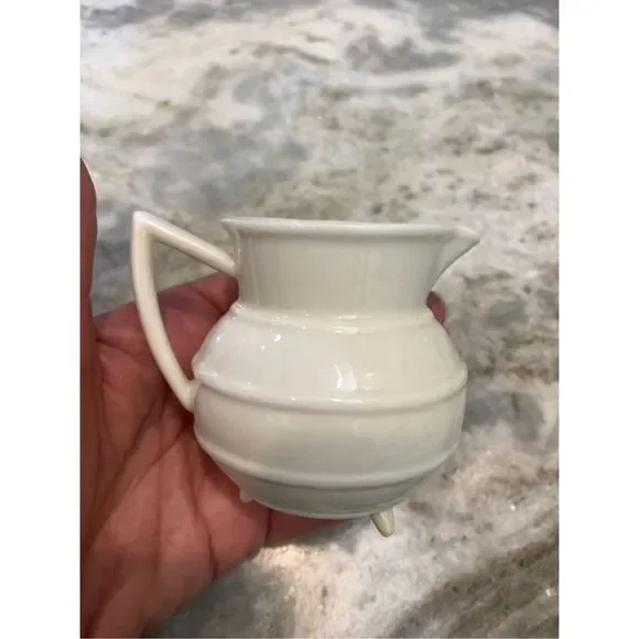 Vintage Belleek Aberdeen Kettle Pot Creamer and Bowl #Rare Find #Belleek